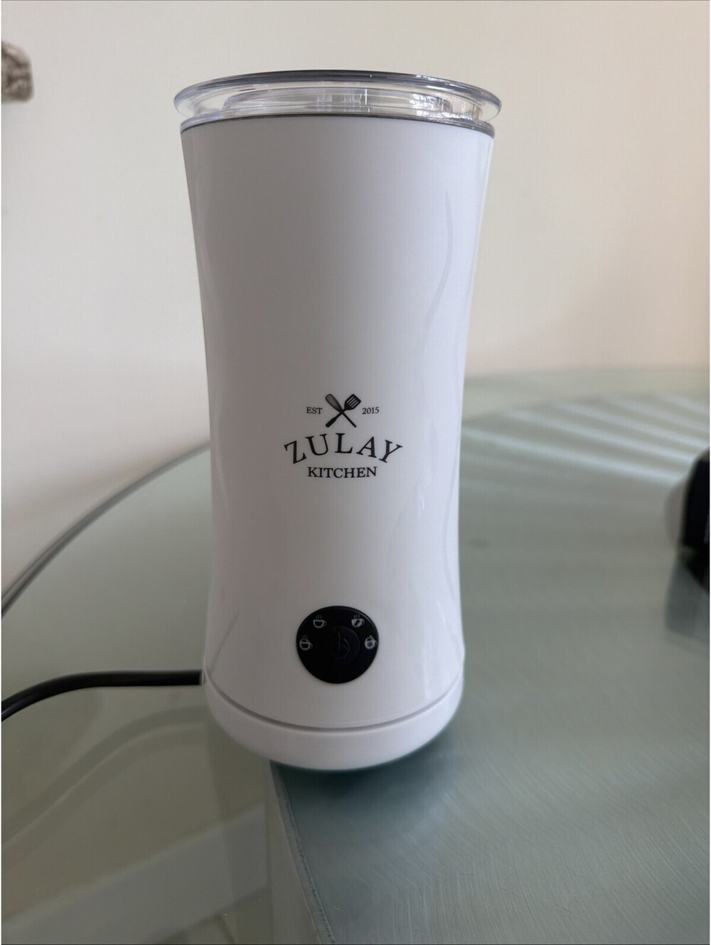 Zulay Kitchen Venus Electric Milk Frother & Warmer 4-in-1 8.14 oz 240ml New